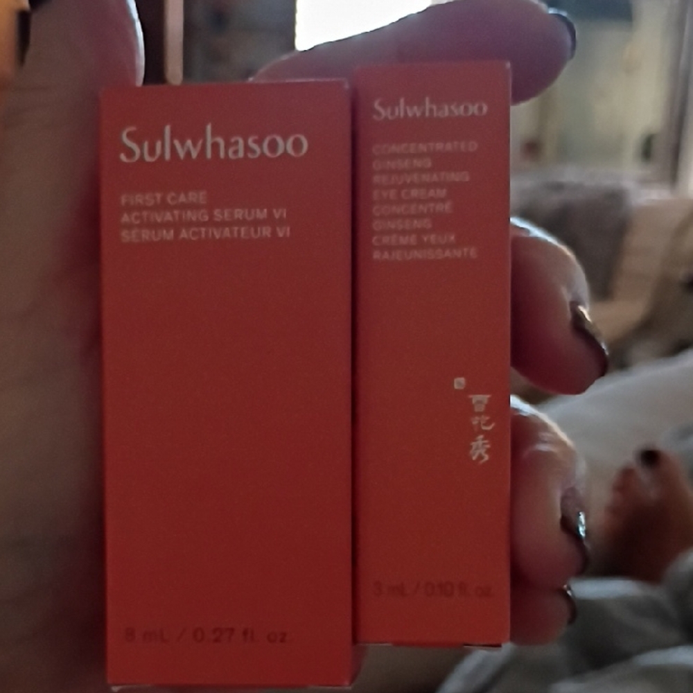 Activating Serum and Eye Cream Set - Orange